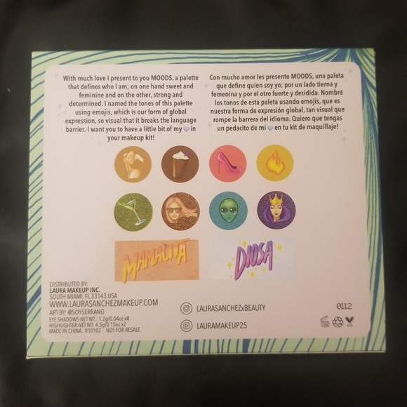 Laura Sanchez "MOODS" Palette - Picture 4 of 4